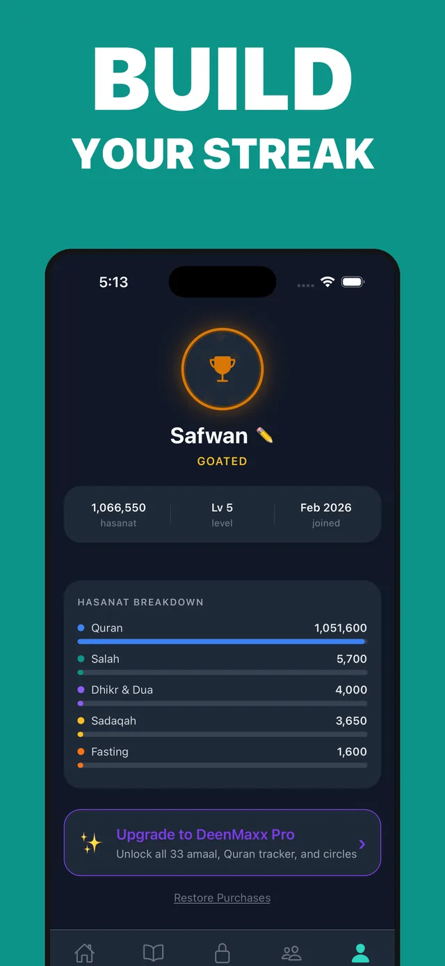 Profile & Stats